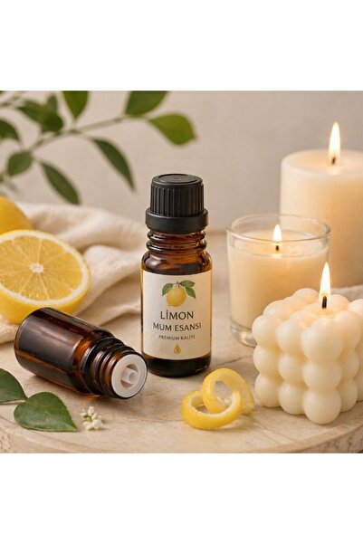 DOĞAN MUM Mum esansı limon mum kokusu
