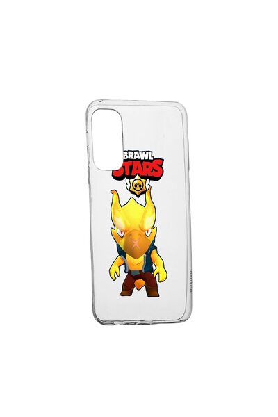bestcase Θήκη Σιλικόνης Brawl Stars Phoenix Crow, Συμβατή με Samsung Galaxy S...