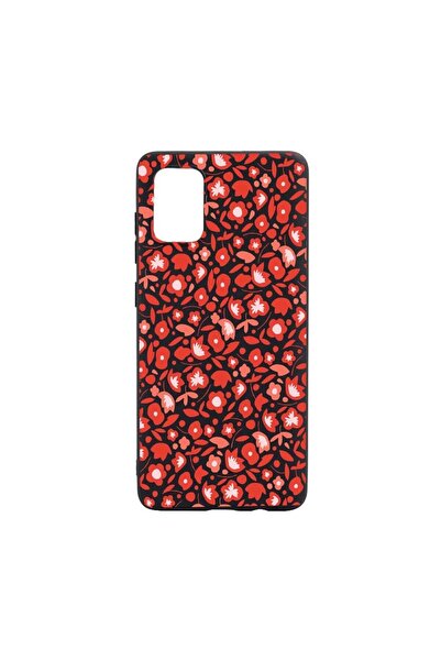 bestcase Θήκη με σχέδιο κόκκινων λουλουδιών, για Samsung Galaxy S21 Ultra, αν...