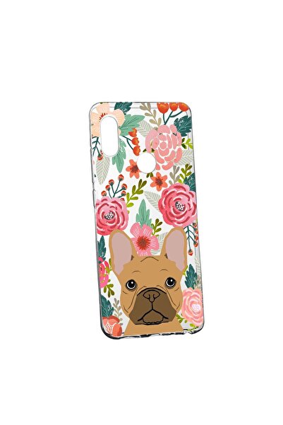 bestcase Калъф с куче и цветя, за Huawei Honor Note 10, устойчив на износване...