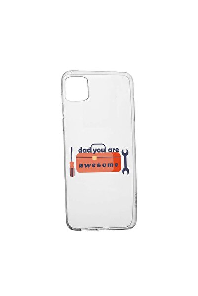 bestcase Θήκη σιλικόνης, Συμβατή με Samsung Galaxy M22, Φοβερός Μπαμπάς, Ανθε...