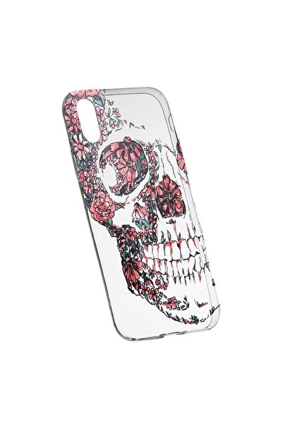 bestcase Husa de protectie Skull pentru Apple iPhone XS Max, rezistenta la uz...