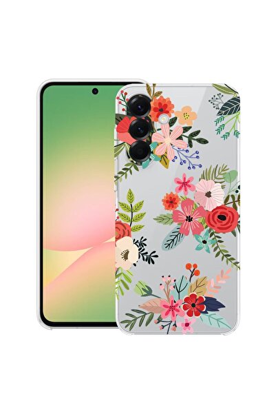 bestcase Θήκη για Samsung Galaxy S25 FE με σχέδιο λουλουδιών, Διαφανής Λεπτή ...