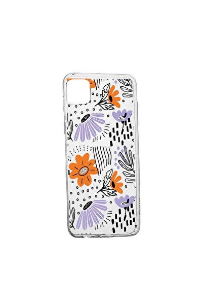 bestcase Θήκη Σιλικόνης Συμβατή με Samsung Galaxy A12, Λουλούδια - Χρώματα Pa...