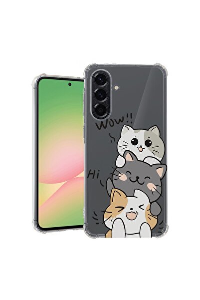 bestcase Θήκη για Samsung Galaxy M15 / F15, Αντικραδασμική 1.5MM, Cat Wow, Πρ...