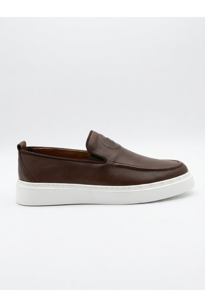Derify Genuine Leather Men's Casual Shoes, Loafer Shoes, Light Shoes, Summer Shoes