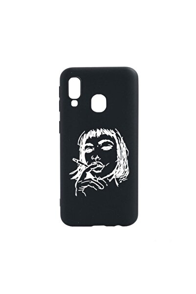 bestcase Husa Silicon Compatibila Cu Samsung Galaxy A40, Woman, rezistenta la...