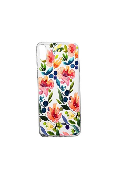 bestcase Husa Flowers Spring, pentru Motorola Moto E6, rezistenta la uzura, a...