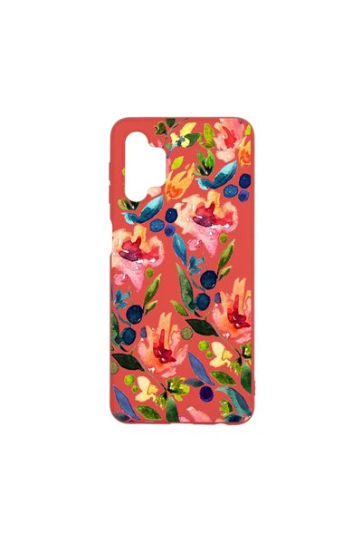 bestcase Θήκη σιλικόνης, Συμβατή με Samsung Galaxy A32 5G, Συλλογή Λουλούδια ...