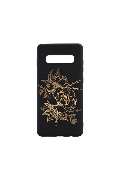 bestcase Λεπτή Θήκη Σιλικόνης 0.8MM, Συμβατή με Samsung Galaxy S10 Plus, Χρυσ...