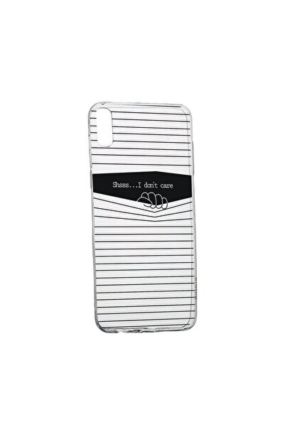 bestcase Θήκη σιλικόνης συμβατή με Samsung Galaxy A02, Δεν με νοιάζει, ανθεκτ...