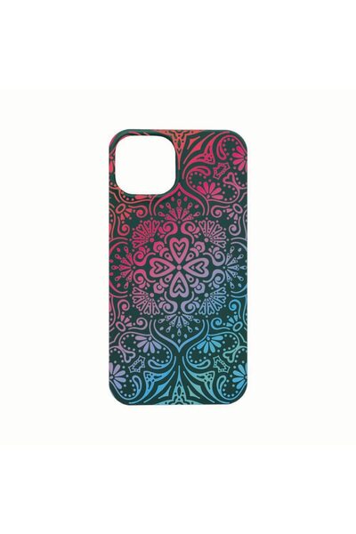 bestcase Husa Silicon, Compatibila Cu Apple iPhone 14 Plus, Mandala Color, Re...