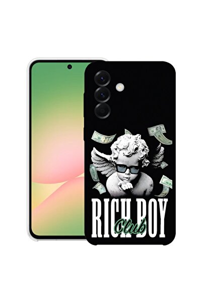 bestcase Θήκη για Samsung Galaxy A17 5G με σχέδιο Rich Boy Club, Διαφανής Λεπ...