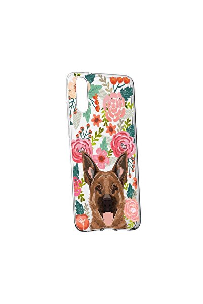 bestcase Θήκη Σιλικόνης Σκύλος και Λουλούδια, Συμβατή με Samsung Galaxy A13, ...