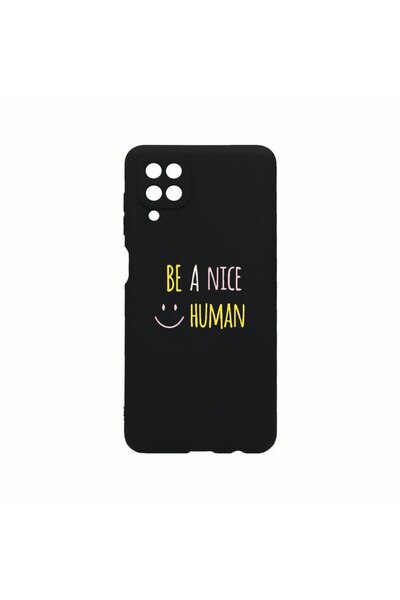 bestcase Θήκη Σιλικόνης, Συμβατή με Samsung Galaxy A12, Be Nice, Ανθεκτική στ...