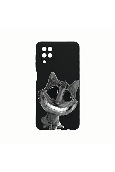 bestcase Θήκη σιλικόνης, Συμβατή με Samsung Galaxy A12, Crazy Cat, Ανθεκτική ...