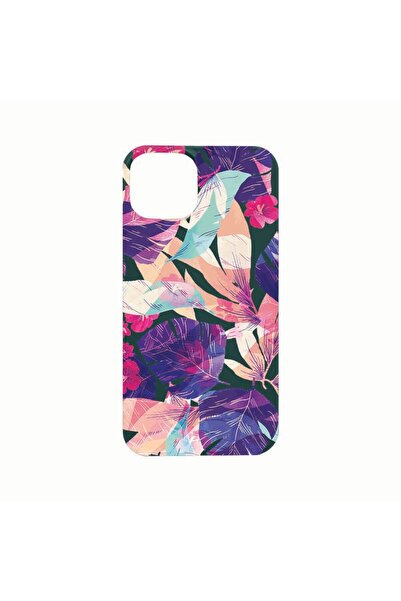 bestcase Husa Silicon, Compatibila Cu Apple iPhone 14 Plus, Tropical Flowers,...