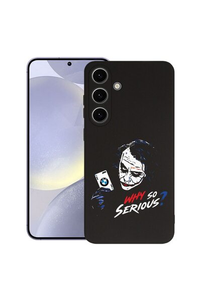 bestcase Премиум силиконов калъф за Samsung Galaxy S24, Защо толкова сериозен...