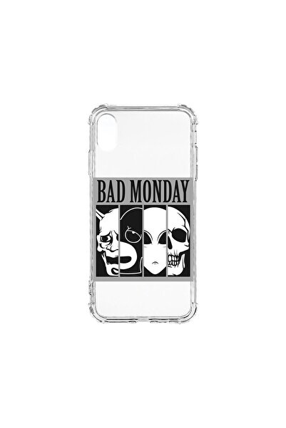 bestcase Husa Αντικραδασμική 1.5MM, συμβατή με Apple iPhone XR, Bad Monday, Τ...