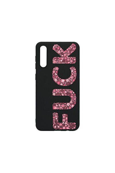 bestcase Λεπτή Θήκη Σιλικόνης 0.8MM, Συμβατή με Samsung Galaxy A50, FCK, Ανθε...