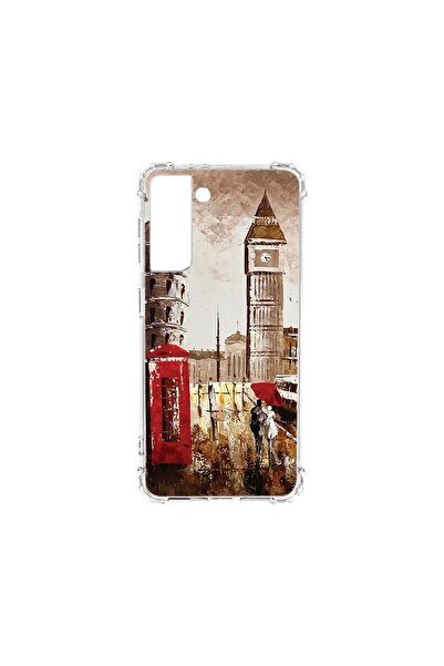 bestcase Husa Αντικραδασμική 1.5MM, Συμβατή με Samsung Galaxy S21, Λονδίνο, Τ...