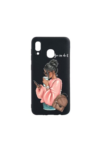 bestcase Λεπτή Θήκη Σιλικόνης 0.8MM, Συμβατή με Samsung Galaxy A40, Σχέδιο Κο...