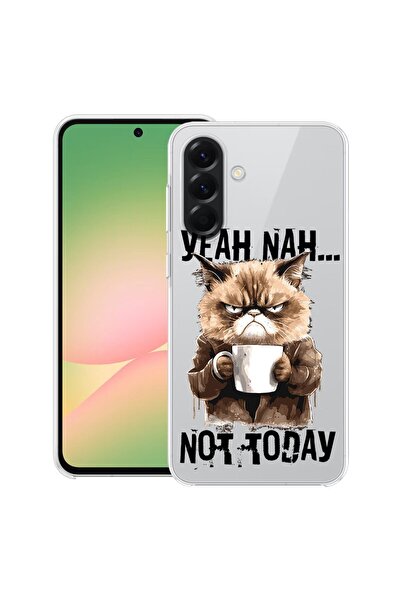 bestcase Θήκη για Samsung Galaxy A17 5G με σχέδιο  "Not Today ", Διαφανής Λεπ...