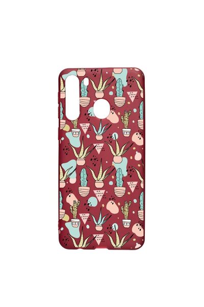 bestcase Θήκη σιλικόνης συμβατή με Samsung Galaxy A21, Κάκτος, ανθεκτική στη ...
