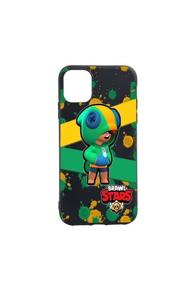 bestcase Θήκη σιλικόνης Brawl Stars Leon, συμβατή με Apple iPhone 13 Pro, ανθ...