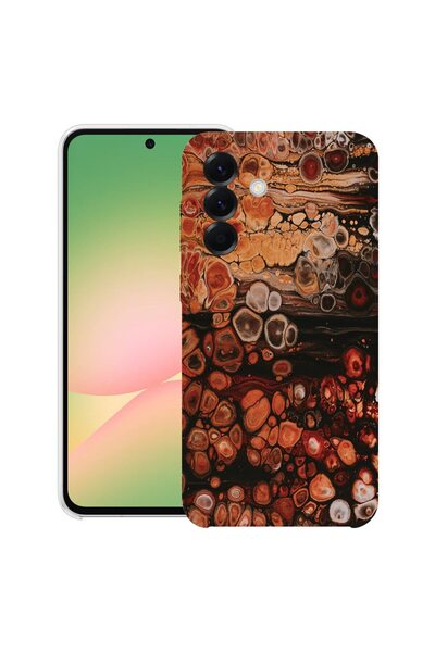 bestcase Husă pentru Samsung Galaxy A17 5G cu design model lemn, silicon subț...