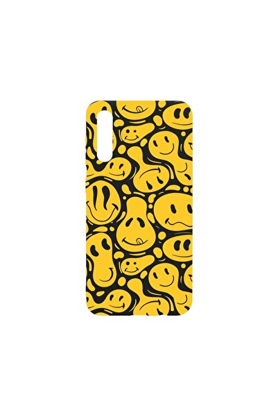 bestcase Λεπτή Θήκη Σιλικόνης 0.8MM, Συμβατή με Samsung Galaxy A50, Acid Smil...