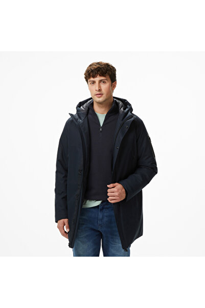 BOSS Hexatech Erkek Lacivert Parka