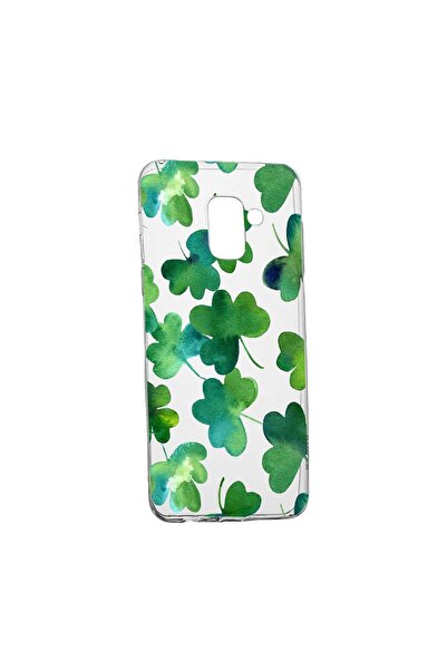 bestcase Θήκη με σχέδιο πράσινου φύλλου, για Samsung Galaxy J6 2018, ανθεκτικ...