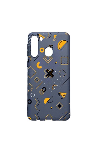 bestcase Husa Silicon Compatibila Cu Samsung Galaxy A21, Symbols, rezistenta ...