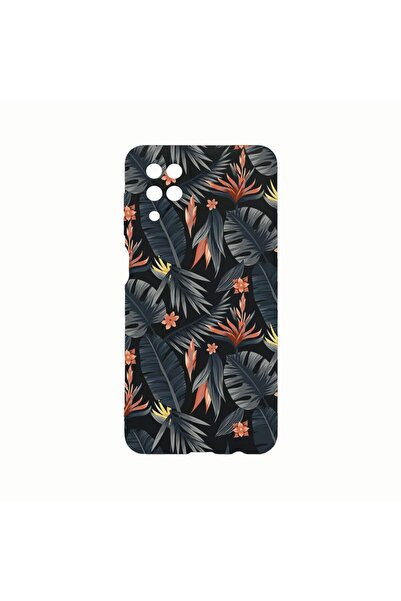 bestcase Θήκη Σιλικόνης, Συμβατή με Samsung Galaxy A12, Τροπικό Σχέδιο, Ανθεκ...