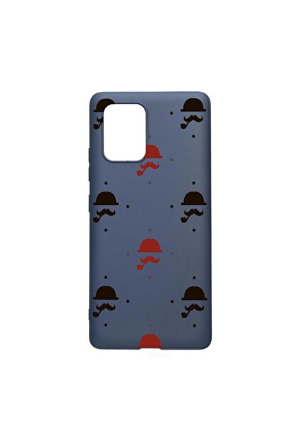 bestcase Husa Silicon Compatibila Cu Samsung Galaxy M13 4G, Mustache, reziste...