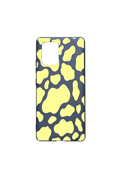 bestcase Θήκη σιλικόνης συμβατή με Samsung Galaxy M32 5G, Κίτρινη Αγελάδα, αν...