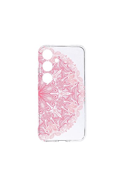 bestcase Διαφανής Θήκη Σιλικόνης 2MM, Συμβατή με Samsung Galaxy A25, Ροζ Δαντ...