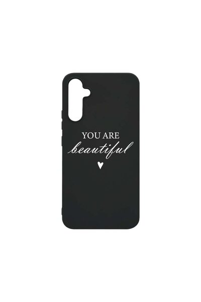 bestcase Θήκη, Συμβατή με Samsung Galaxy A34, Είσαι Όμορφη, Λεπτή 0.8 χιλιοστ...