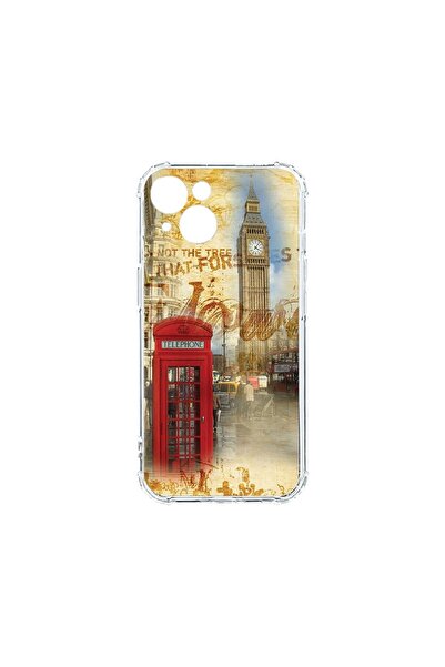 bestcase Husa Anti Shock 1.5MM, compatibilă cu Apple iPhone 14 Plus, London, ...