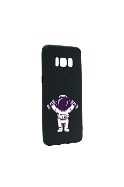 bestcase Husa Silicon Compatibila Cu Samsung Galaxy S8, Astronaut Gym, rezist...