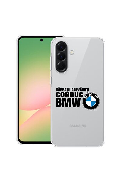 bestcase ¬Æ Husa pentru Samsung Galaxy M56 cu Design Conduc BMW, Clear Slim S...