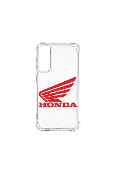bestcase Husa Antișoc 1.5MM, Compatibilă cu Samsung Galaxy S21, Logo Honda, T...