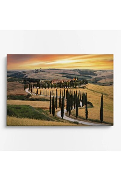 OEM Tablou pe pânză premium WOWCanvas, Frumusețea Toscanei