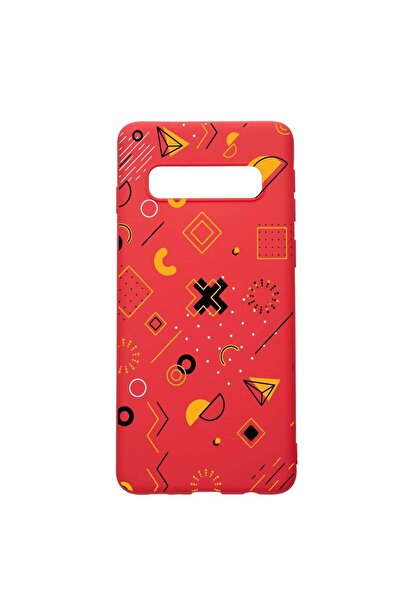 bestcase Θήκη σιλικόνης συμβατή με Samsung Galaxy S10 Plus, με σχέδια, ανθεκτ...