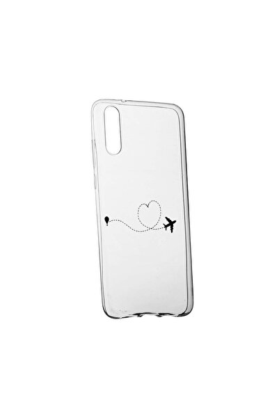 bestcase Θήκη σιλικόνης συμβατή με Samsung Galaxy A13, Αγαπώ τα ταξίδια, ανθε...