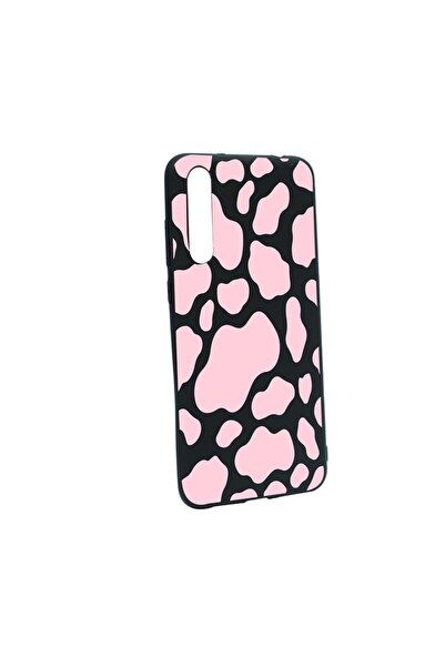 bestcase Θήκη σιλικόνης συμβατή με Samsung Galaxy A70 / A70s, Ροζ Αγελάδα, αν...