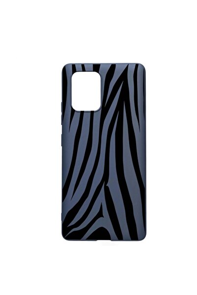 bestcase Husa Silicon Compatibila Cu Samsung Galaxy M13 4G, Black Zebra, rezi...