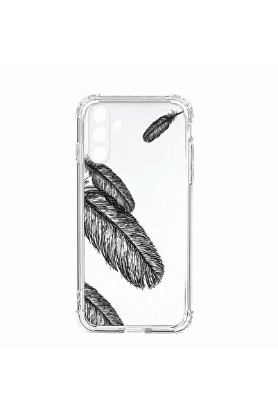 bestcase Αντικραδασμική Θήκη, Συμβατή με Samsung Galaxy S23, Feathers BW, Αντ...