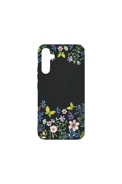 bestcase Θήκη, Συμβατή με Samsung Galaxy A34, Πεταλούδες και Λουλούδια, Λεπτή...